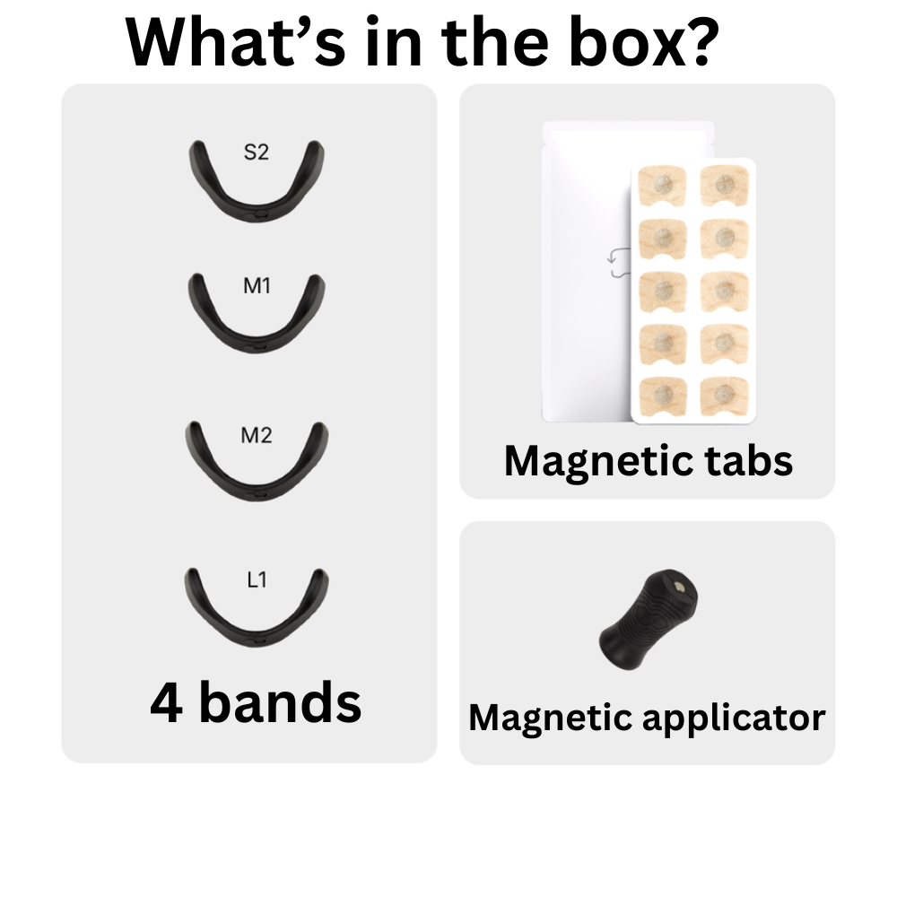 Magnetic nasal strips starter kit